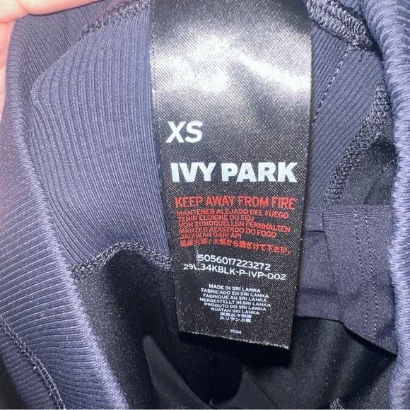 Ivy Park Stretch-jersey Leggings Black - Picture 7 of 8